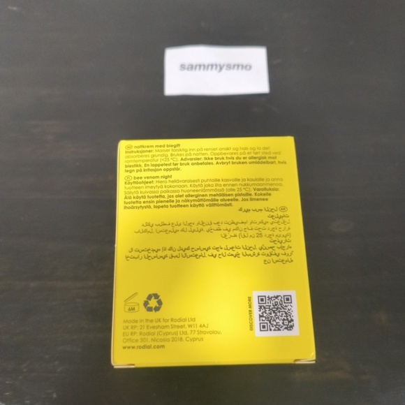 Rodial BEE VENOM Night Cream Revitalize And Firm 50 ml 1.69 oz NIB - Picture 4 of 6